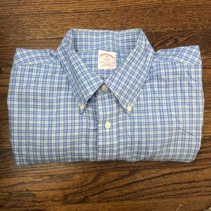 Brooks Brothers Plaid Button Down